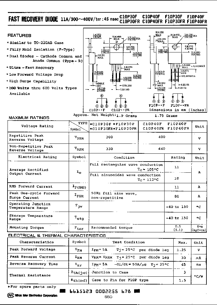C10P30F_4528435.PDF Datasheet