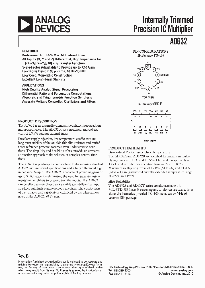 AD632BDZ_4535781.PDF Datasheet