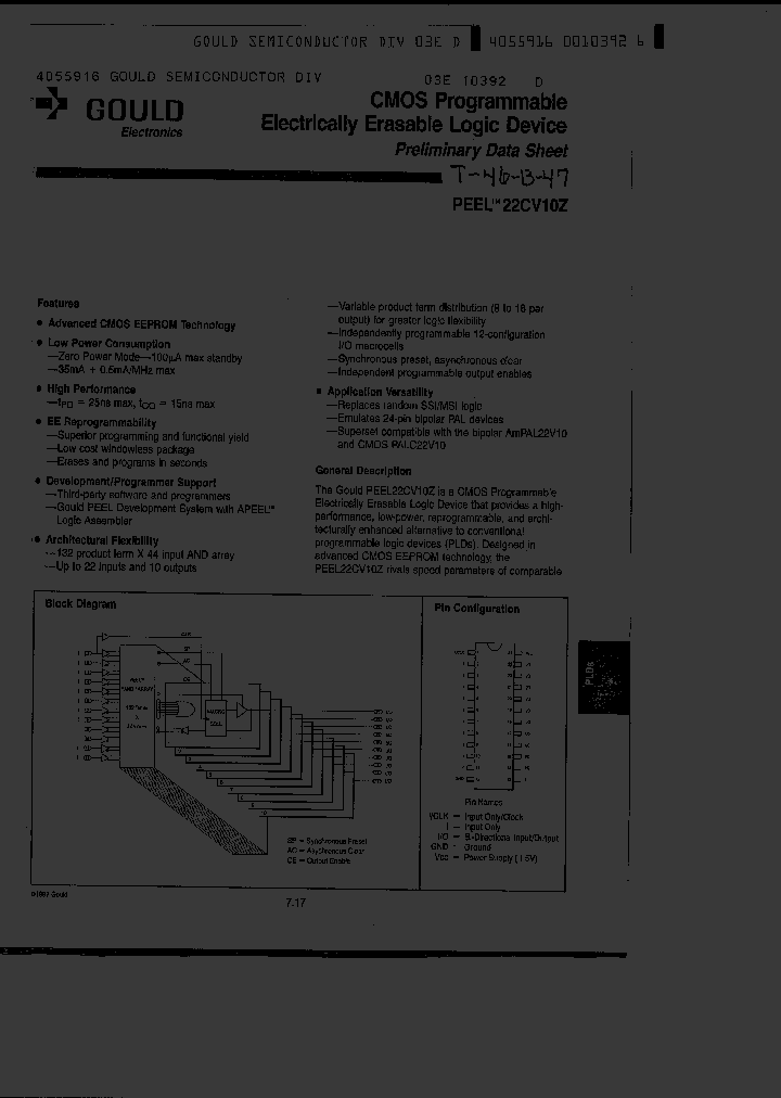 PEEL22CV10P30_4558832.PDF Datasheet