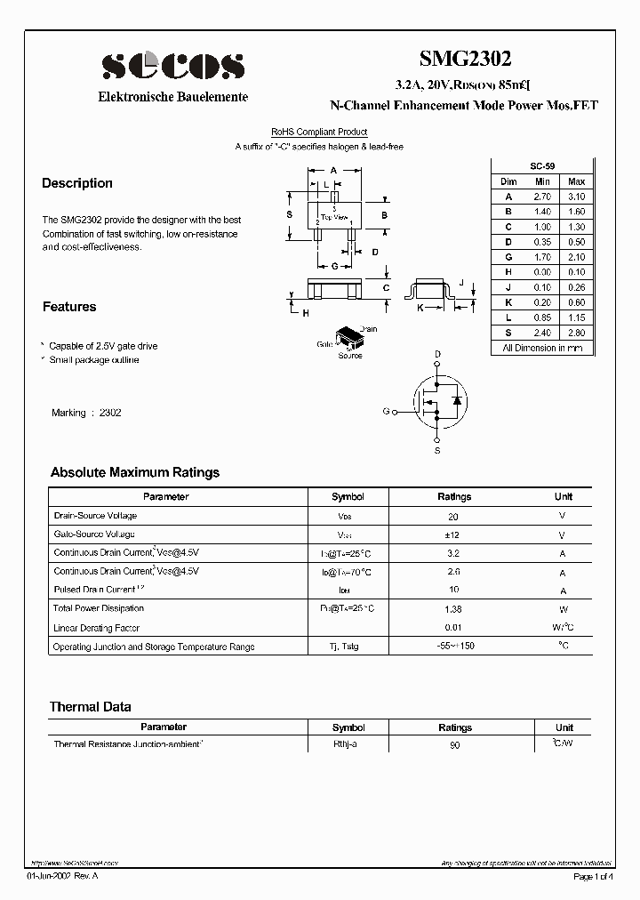 SMG2302_4563218.PDF Datasheet