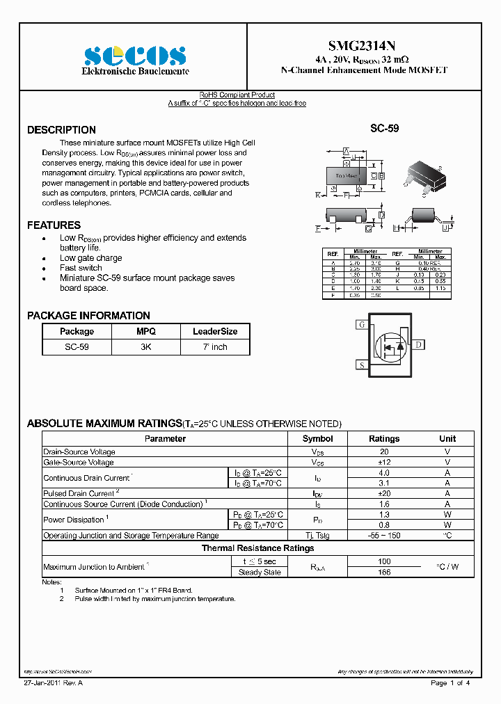 SMG2314N_4563238.PDF Datasheet