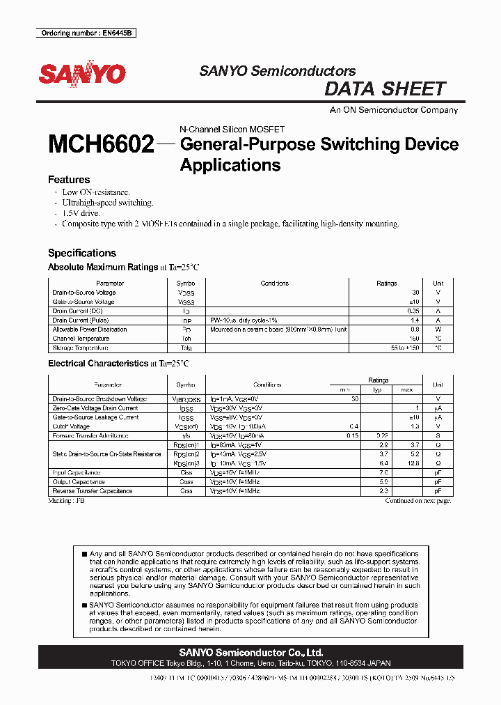 MCH6602_4570833.PDF Datasheet