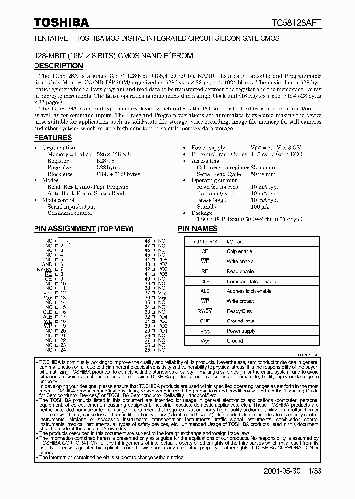 TC58128AFT_4571621.PDF Datasheet