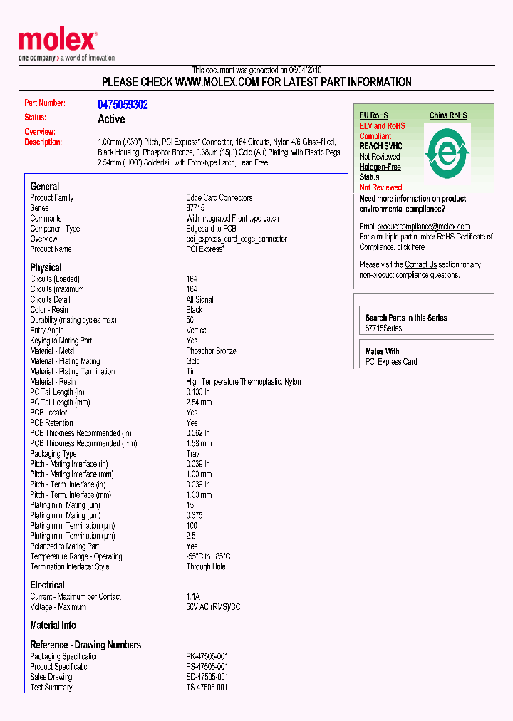 47505-9302_4570794.PDF Datasheet