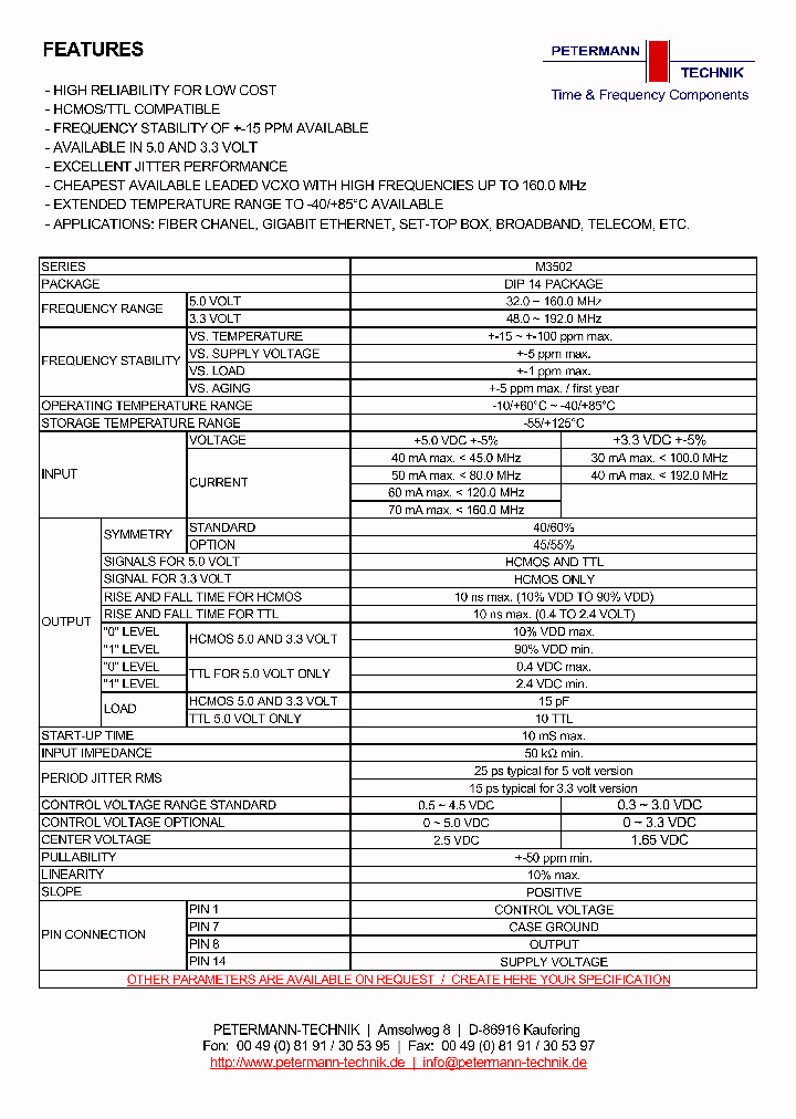 M3302_4573678.PDF Datasheet