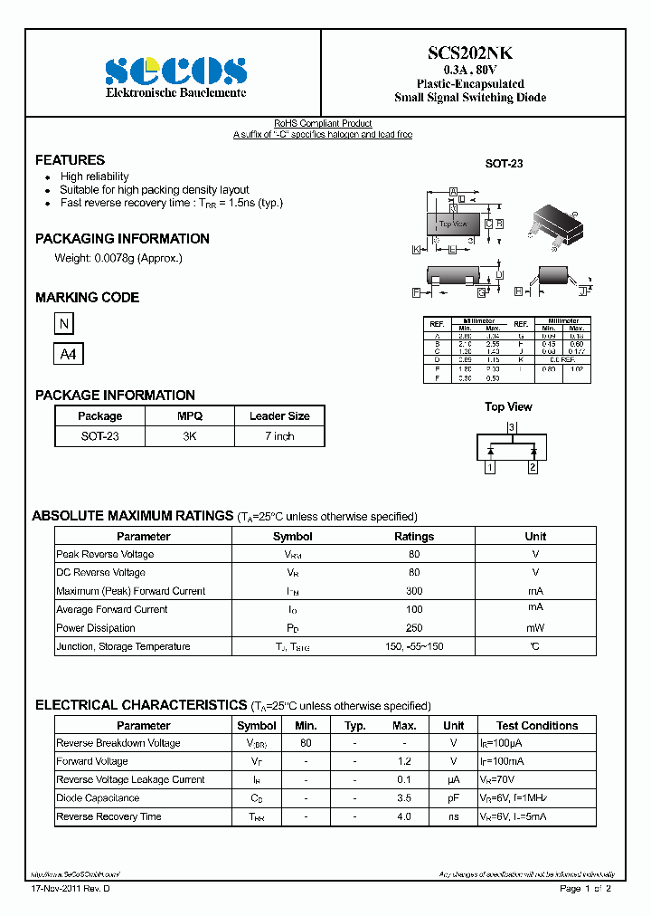 SCS202NK11_4579845.PDF Datasheet