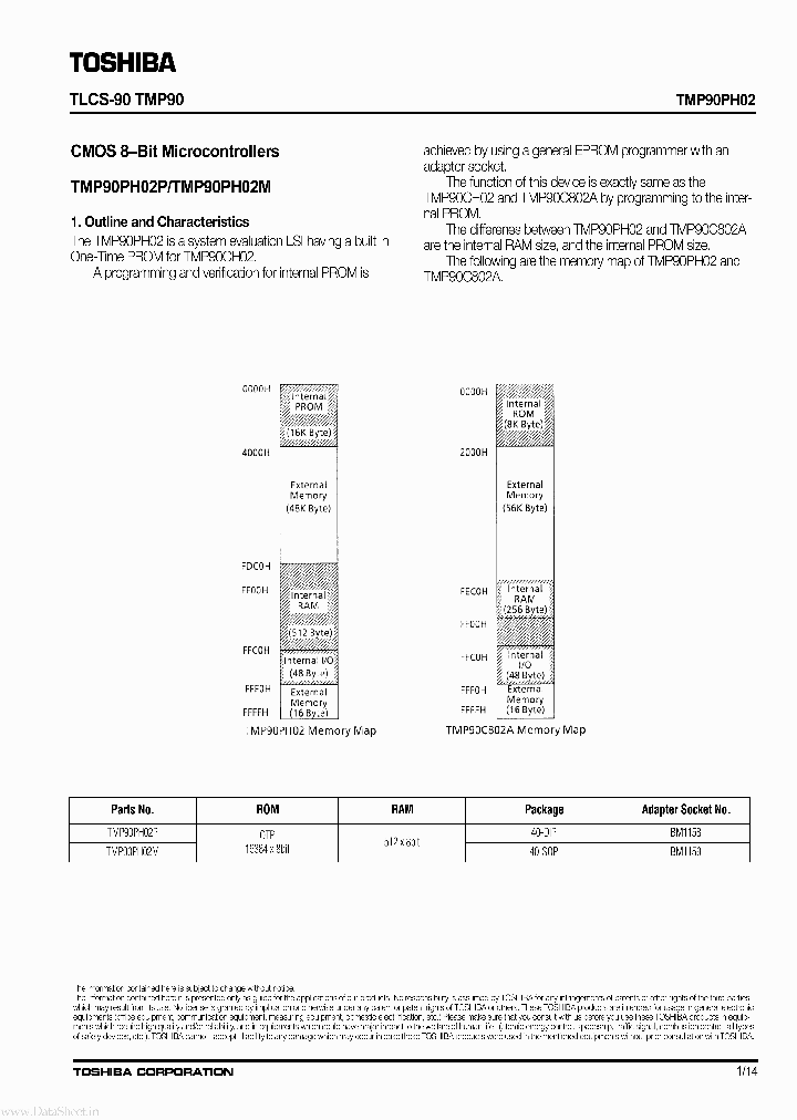 TMP90PH02_4582387.PDF Datasheet