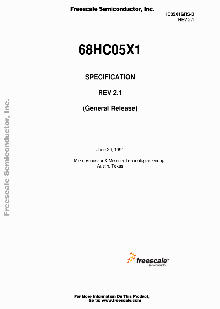 68HC05X1_4587009.PDF Datasheet