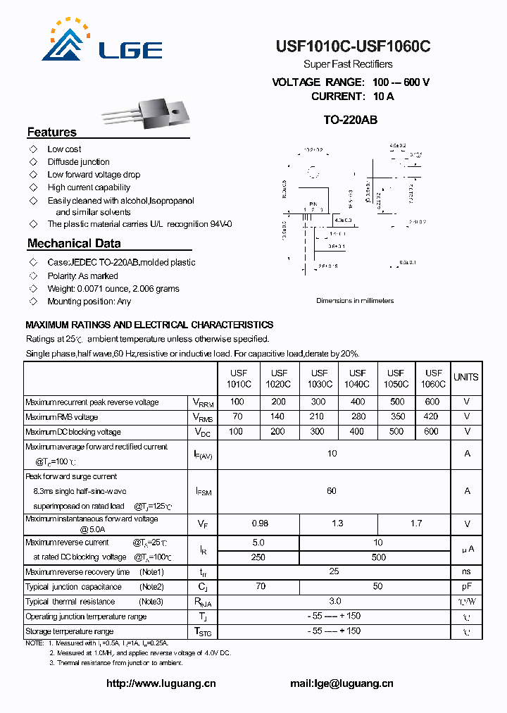 USF1010C_4589782.PDF Datasheet