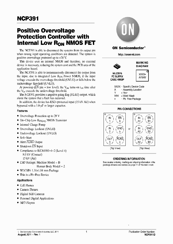 NCP391FCALT2G_4605150.PDF Datasheet