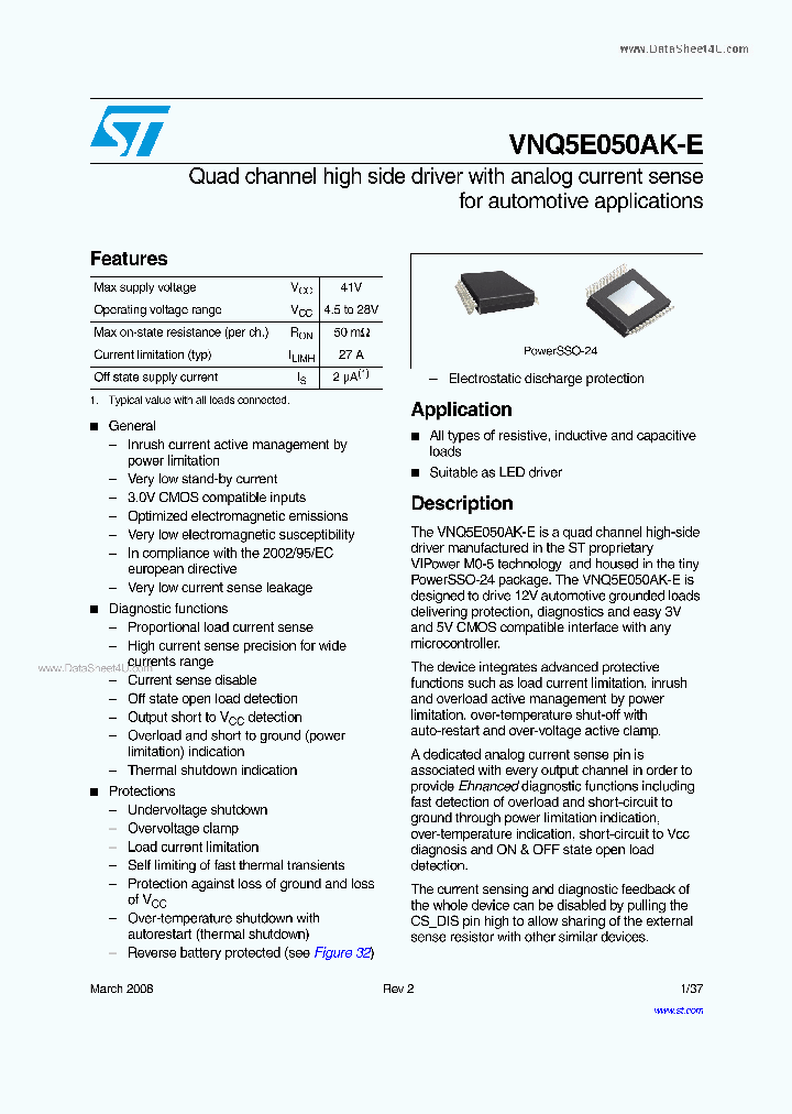 VNQ5E050AK-E_4615839.PDF Datasheet