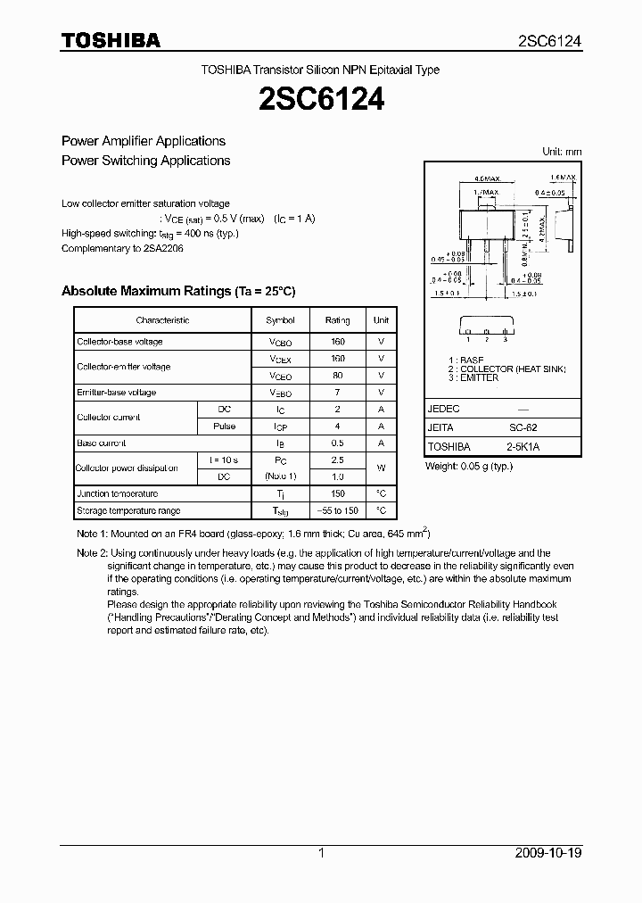 2SC6124_4619057.PDF Datasheet
