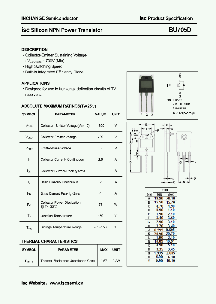 BU705D_4622362.PDF Datasheet