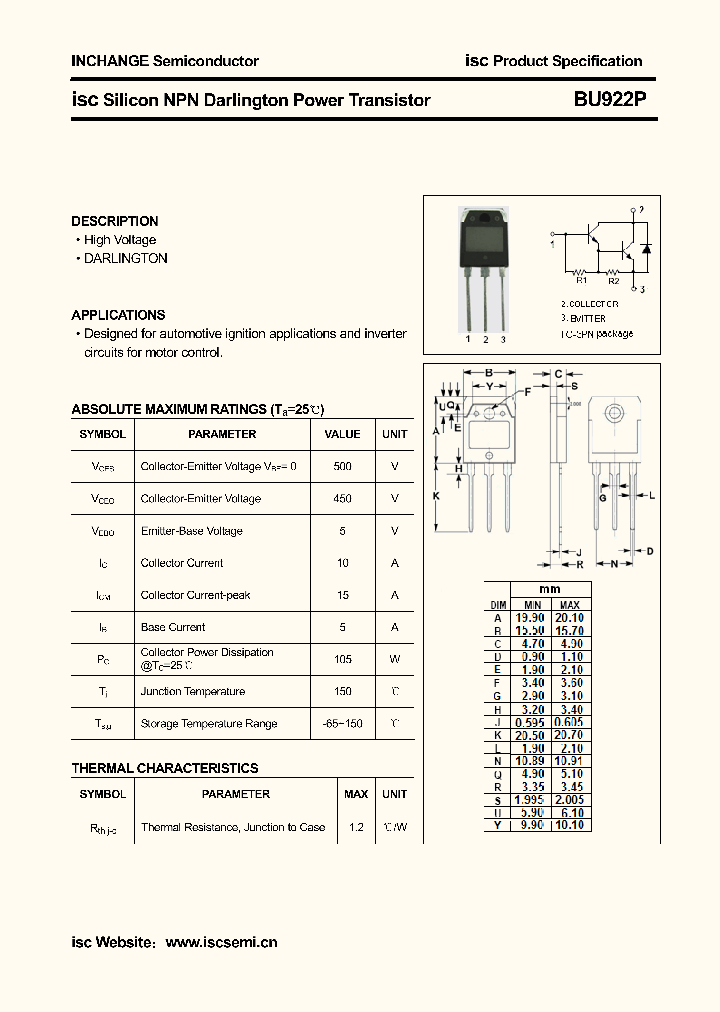 BU922P_4623094.PDF Datasheet