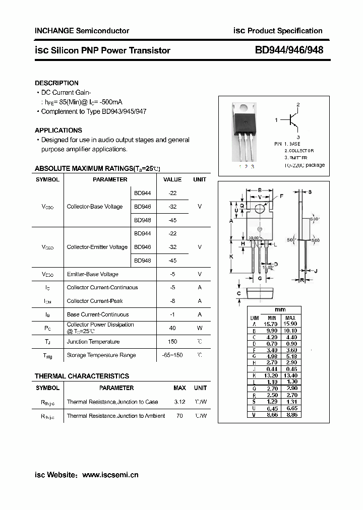 BD946_4638008.PDF Datasheet