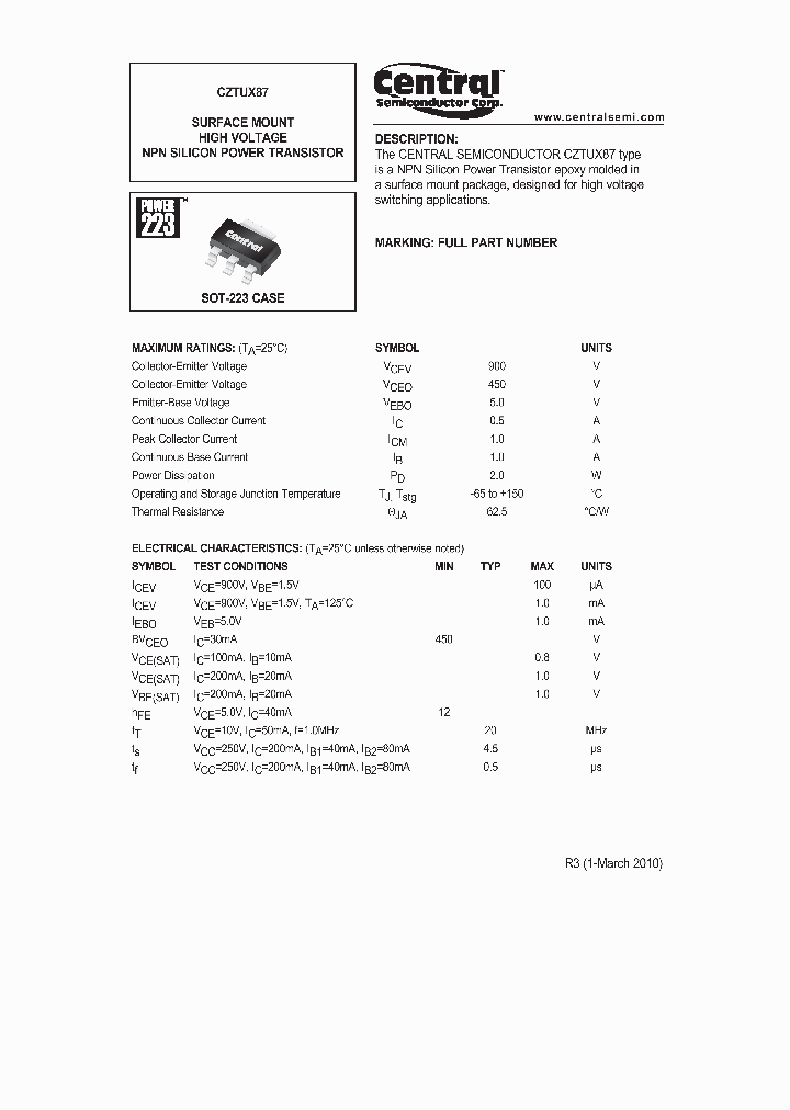 CZTUX8710_4638513.PDF Datasheet