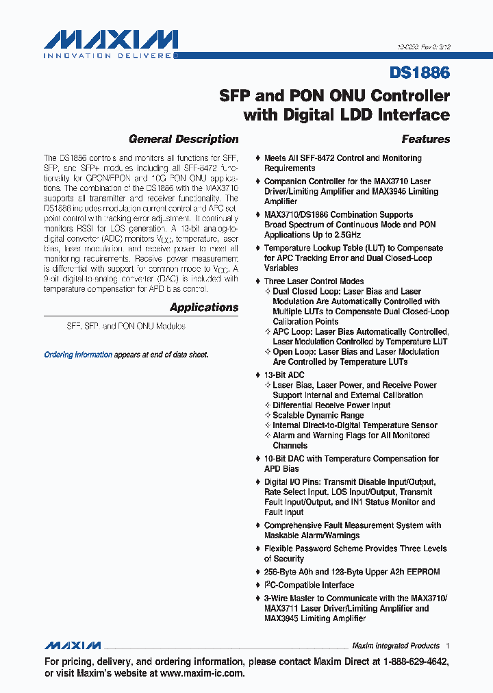 DS1886_4643245.PDF Datasheet