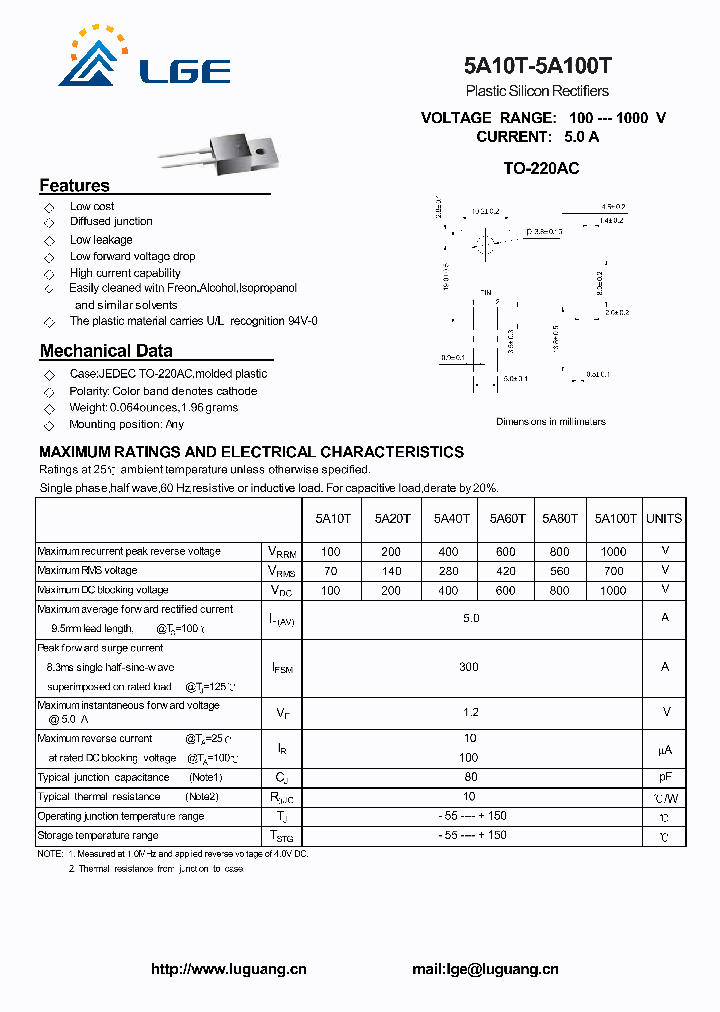 5A100T_4643327.PDF Datasheet