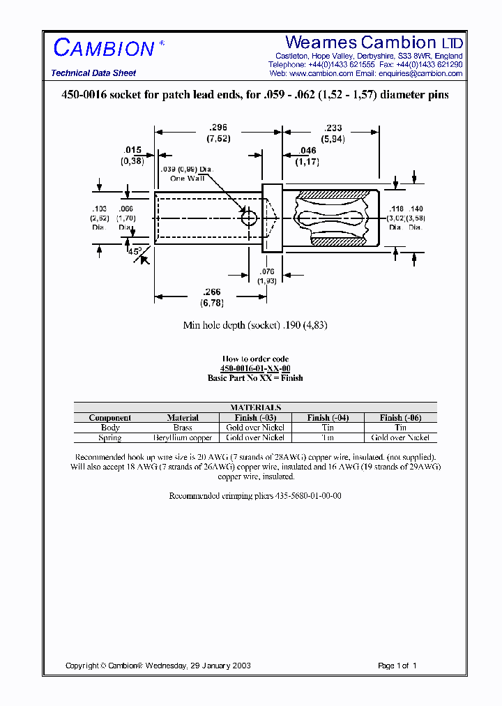 450-0016_4651709.PDF Datasheet