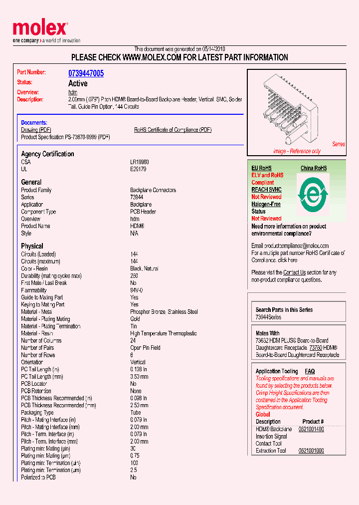 0739447005_4653686.PDF Datasheet