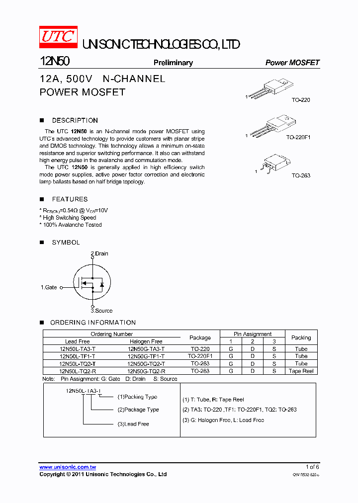 12N50_4658021.PDF Datasheet