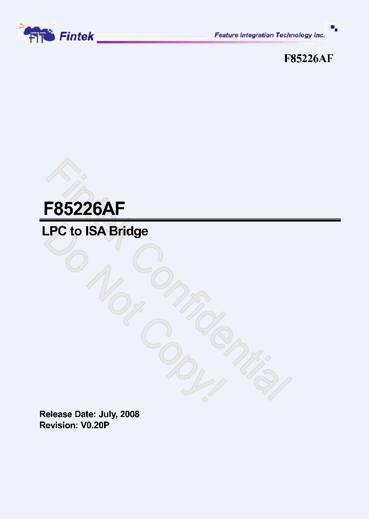 F85226AF_4658705.PDF Datasheet