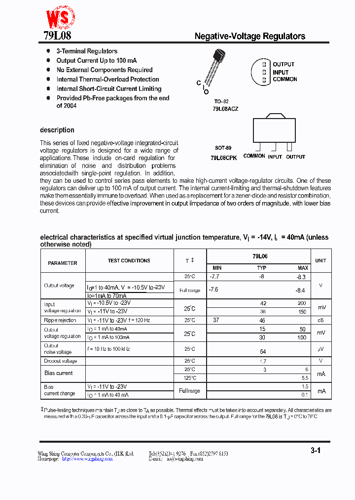 79L08_4660528.PDF Datasheet