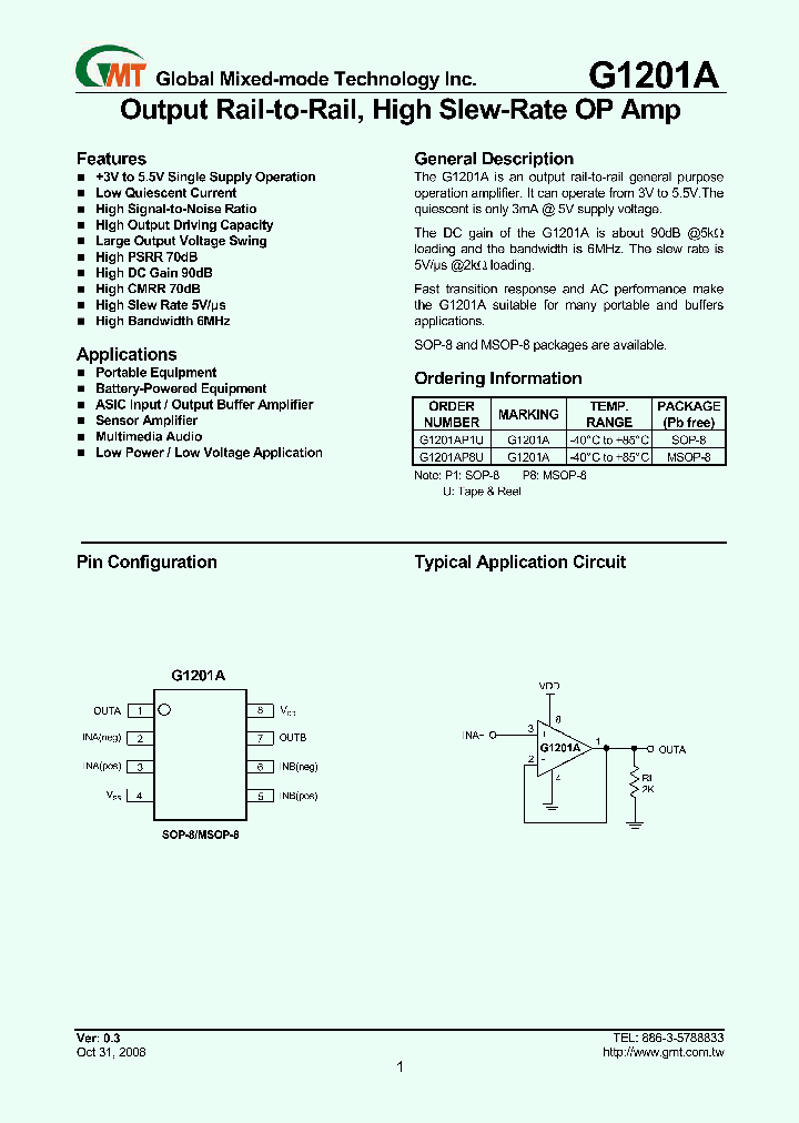 G1201A_4661948.PDF Datasheet