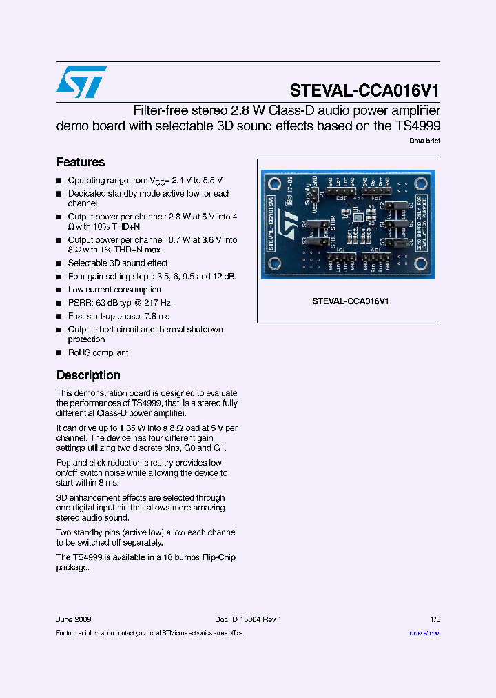 STEVAL-CCA016V1_4662796.PDF Datasheet