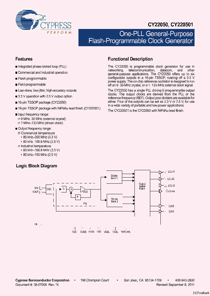CY22050KFI_4664106.PDF Datasheet