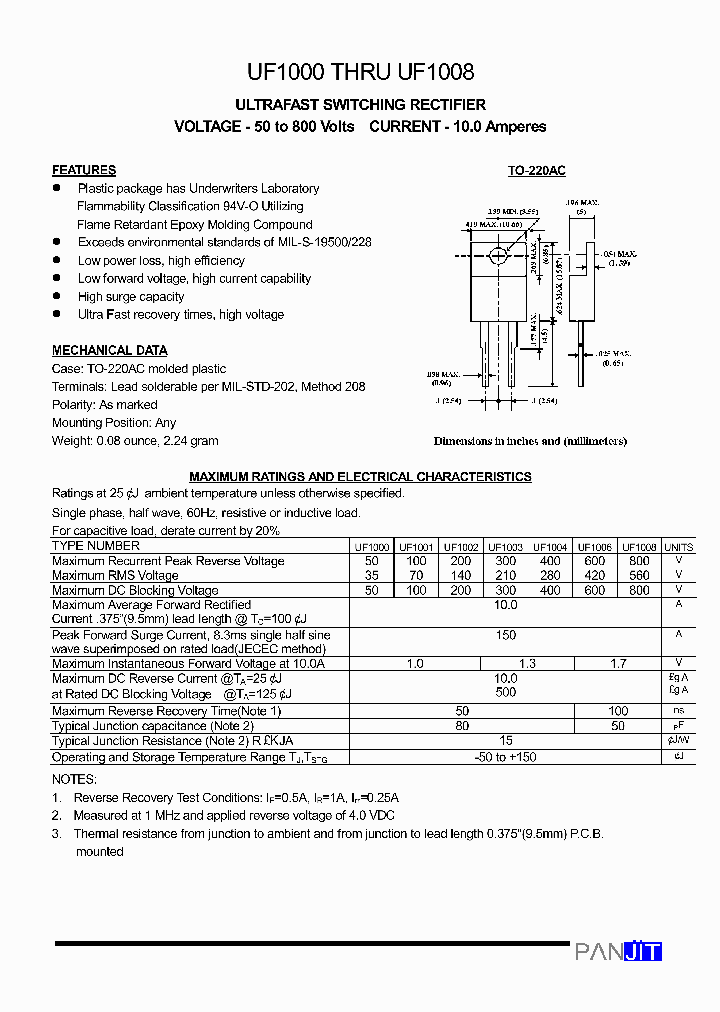 UF1000_4664725.PDF Datasheet