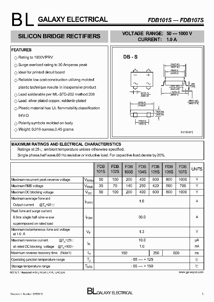 FDB101S_4666739.PDF Datasheet