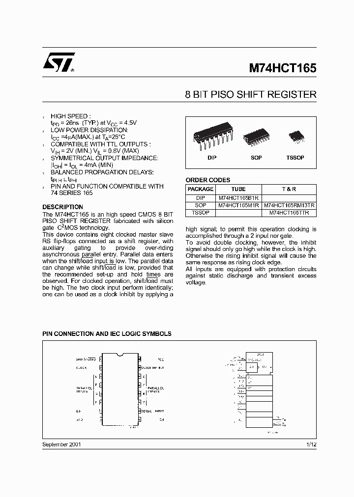 M74HCT165B1R_4677446.PDF Datasheet