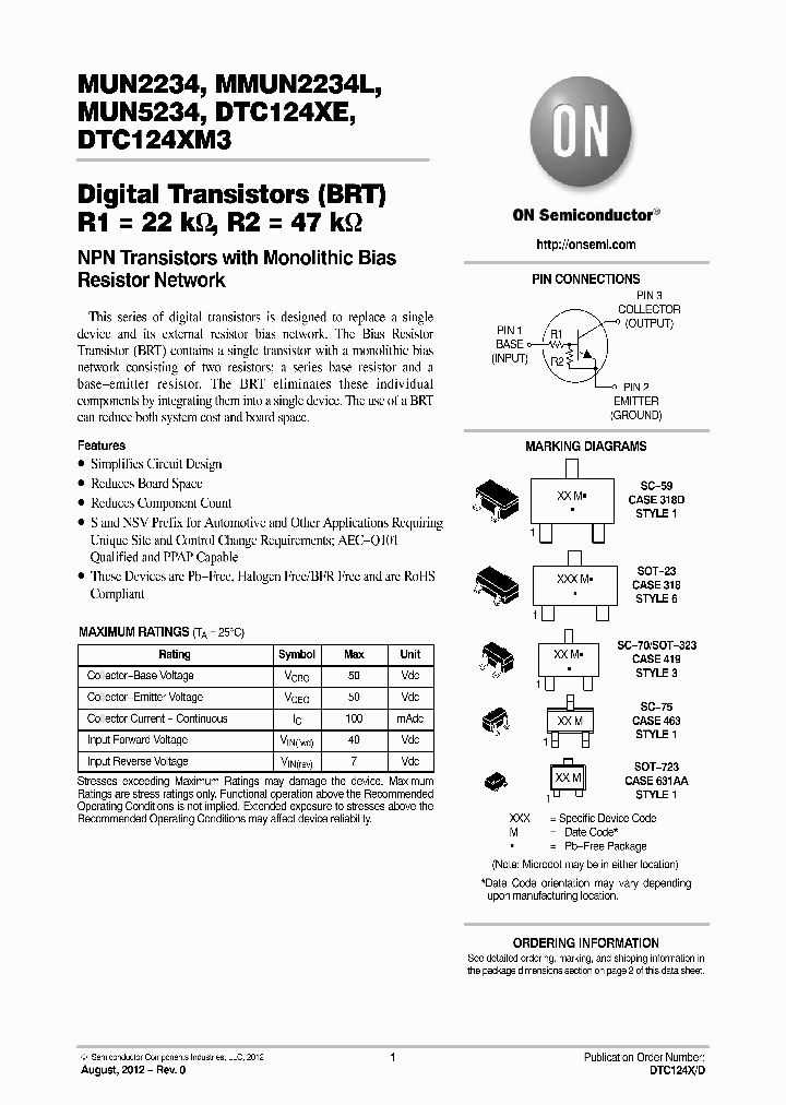 SMMUN2234LT1G_4683583.PDF Datasheet