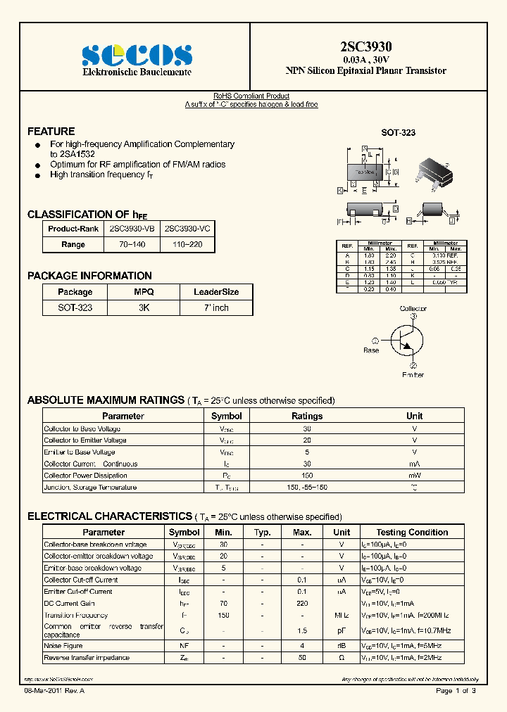 2SC3930_4684378.PDF Datasheet