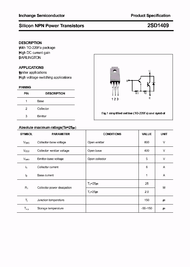 2SD1409_4684564.PDF Datasheet