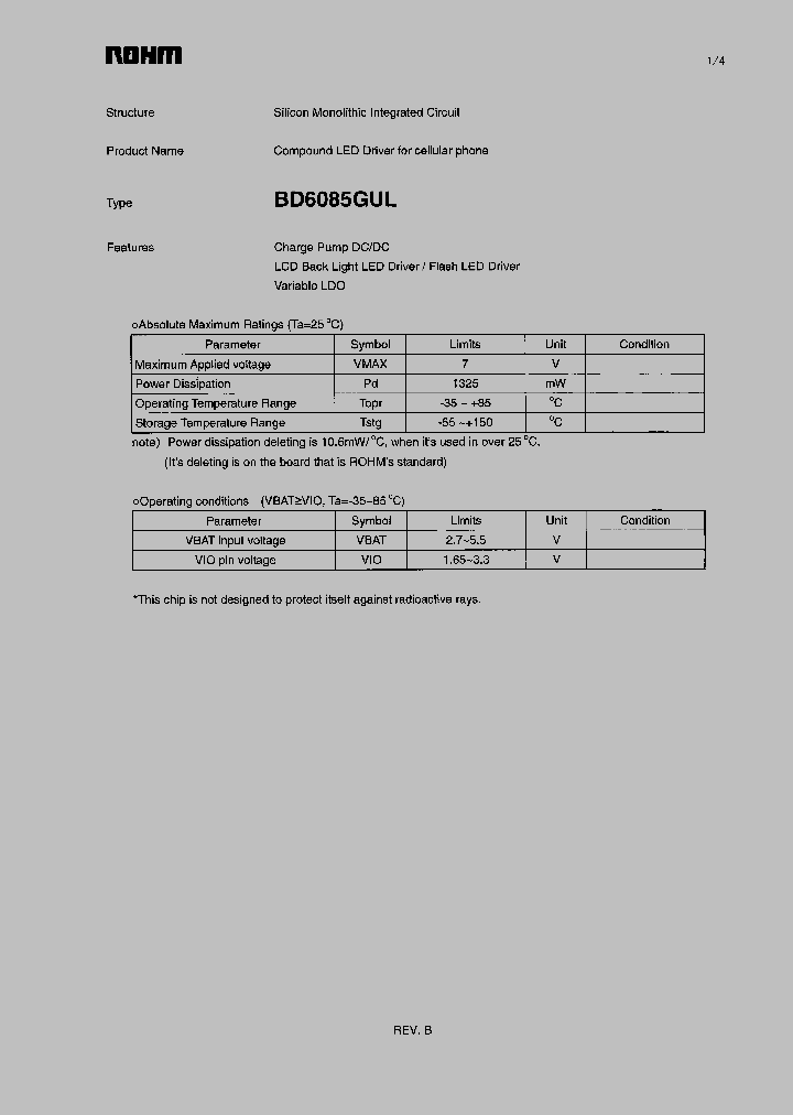 BD6085GUL_4687601.PDF Datasheet