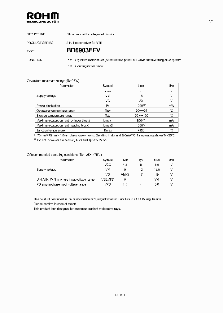 BD6903EFV11_4687829.PDF Datasheet