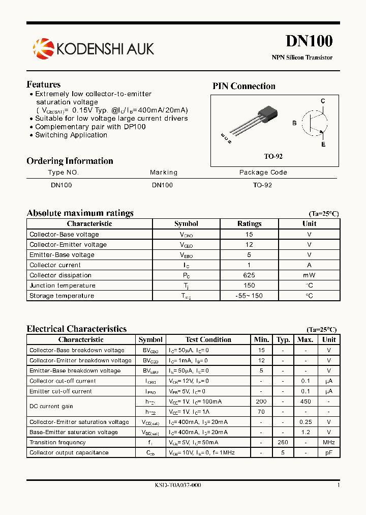 DN100_4694772.PDF Datasheet