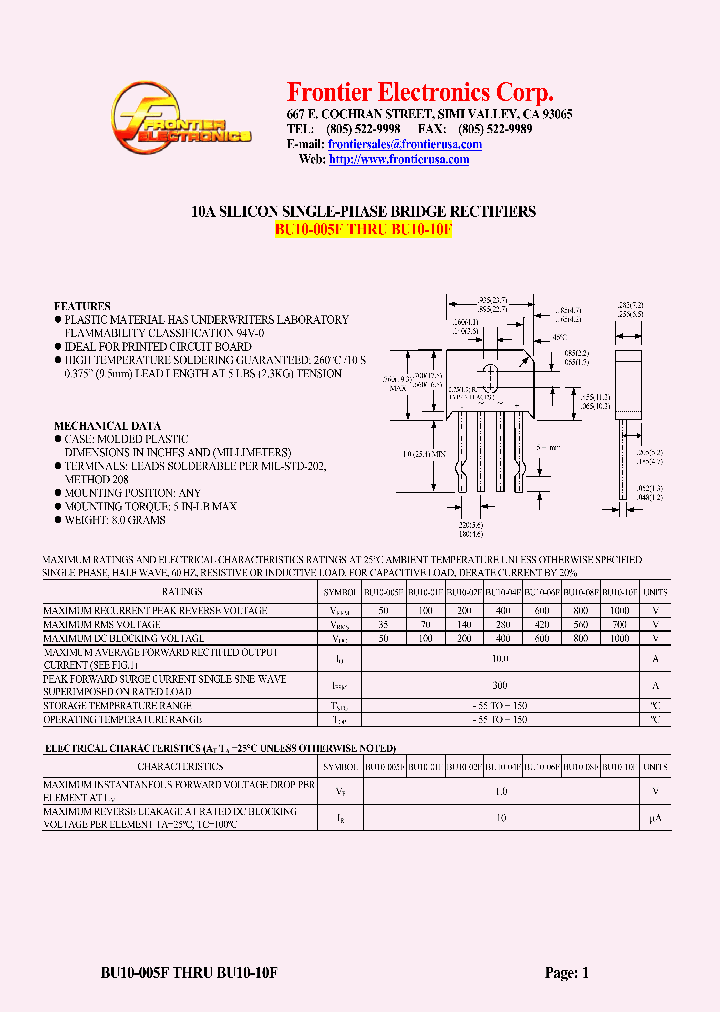 BU10-10F_4702382.PDF Datasheet