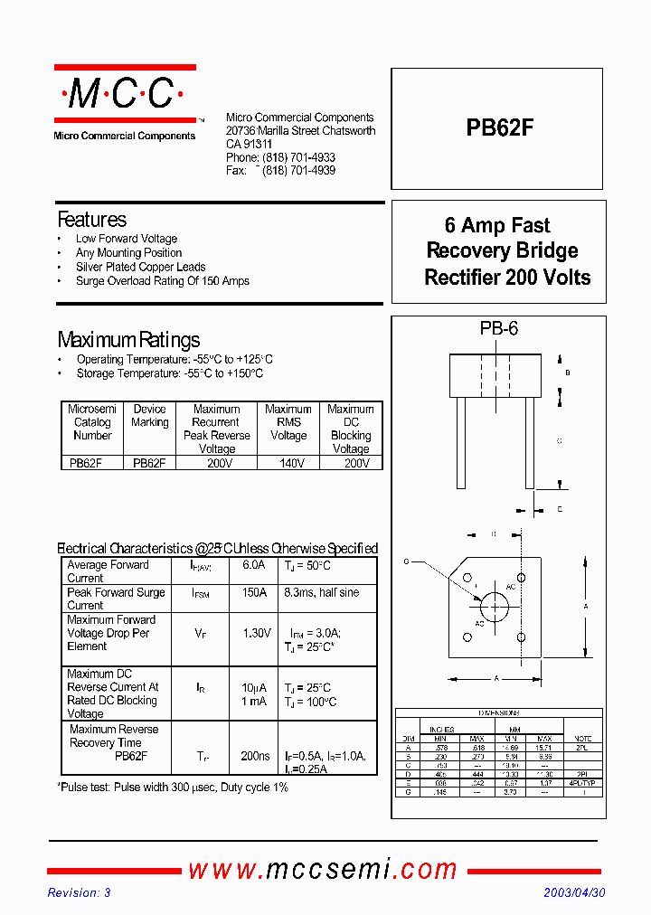 PB62F_4711061.PDF Datasheet