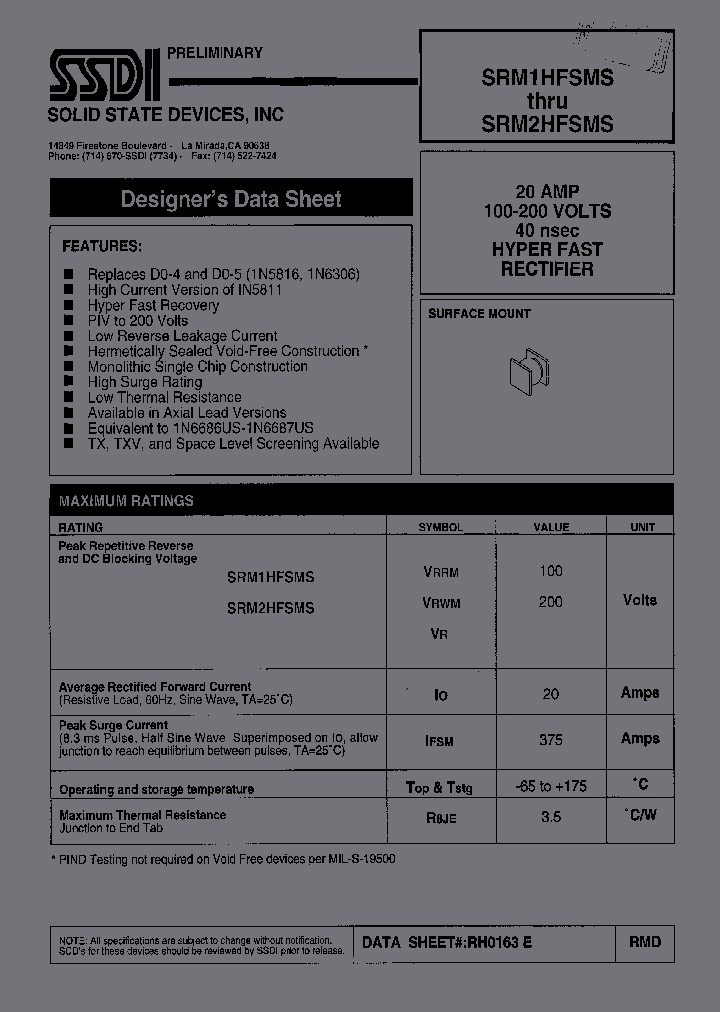 SRM1HFSMS_4714181.PDF Datasheet