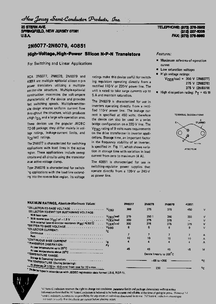 2N6079_4721665.PDF Datasheet