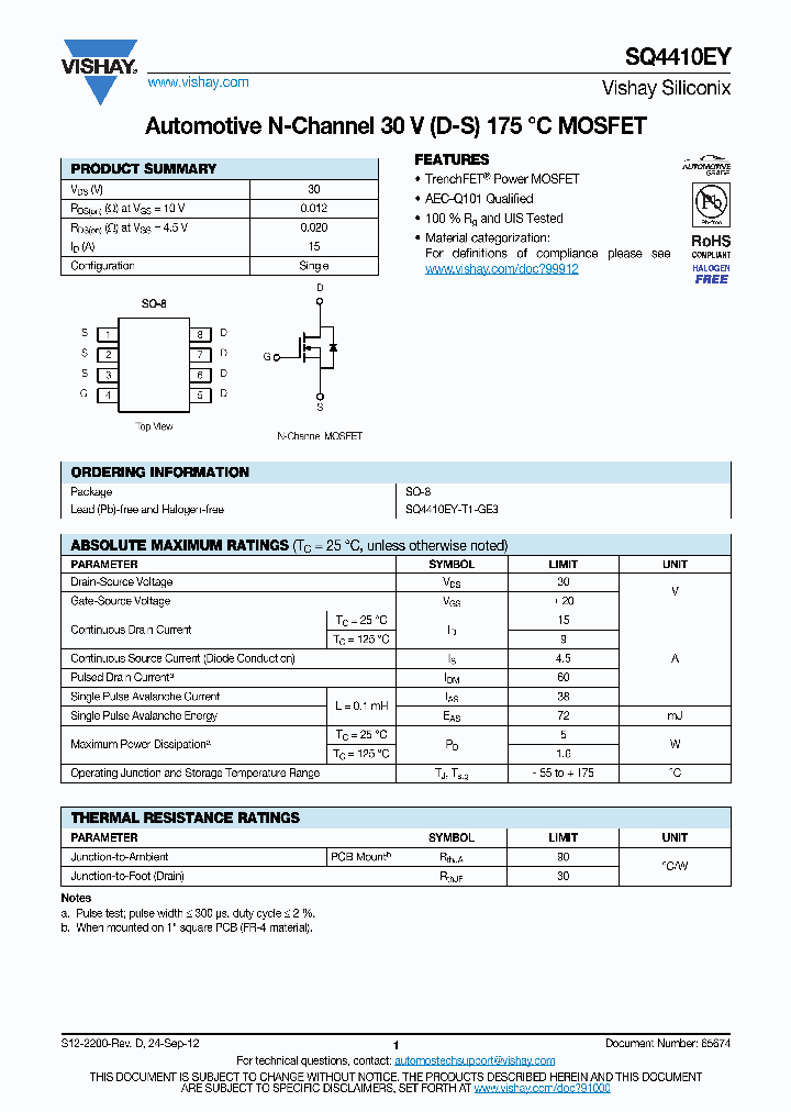 SQ4410EY_4740054.PDF Datasheet