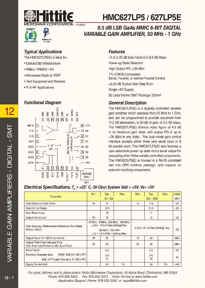 HMC627LP5_4745790.PDF Datasheet