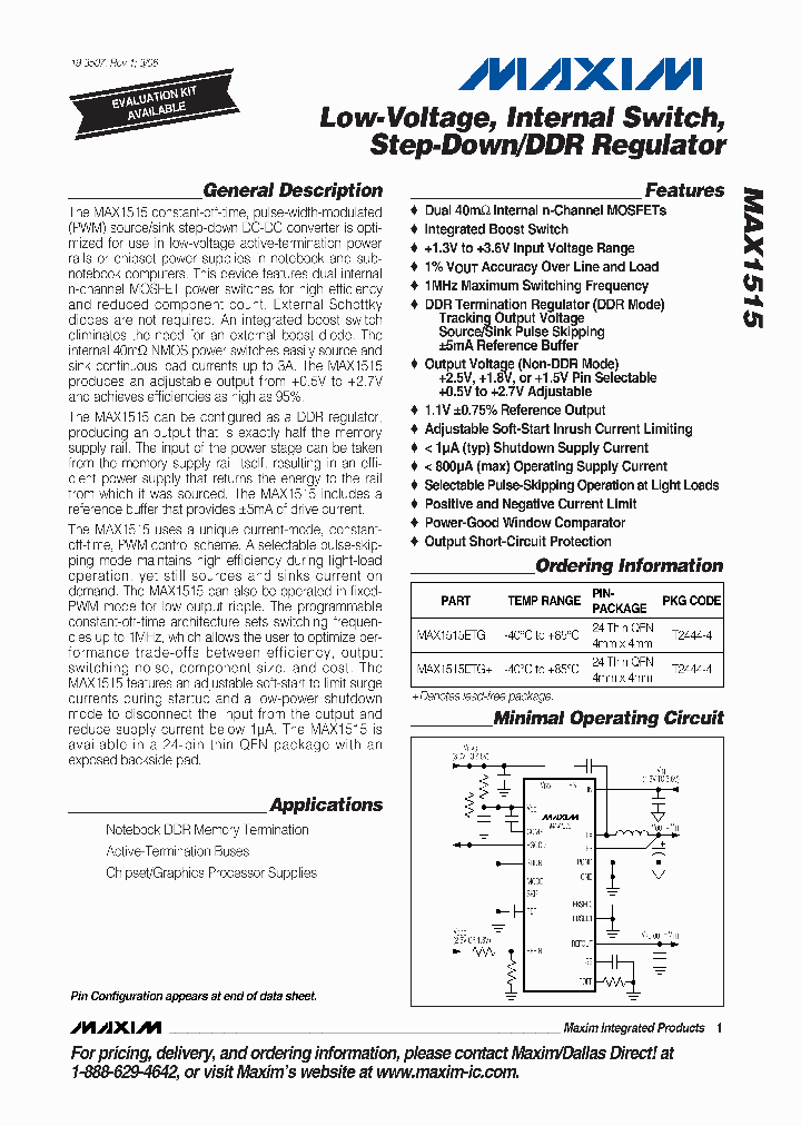 MAX1515_4748391.PDF Datasheet