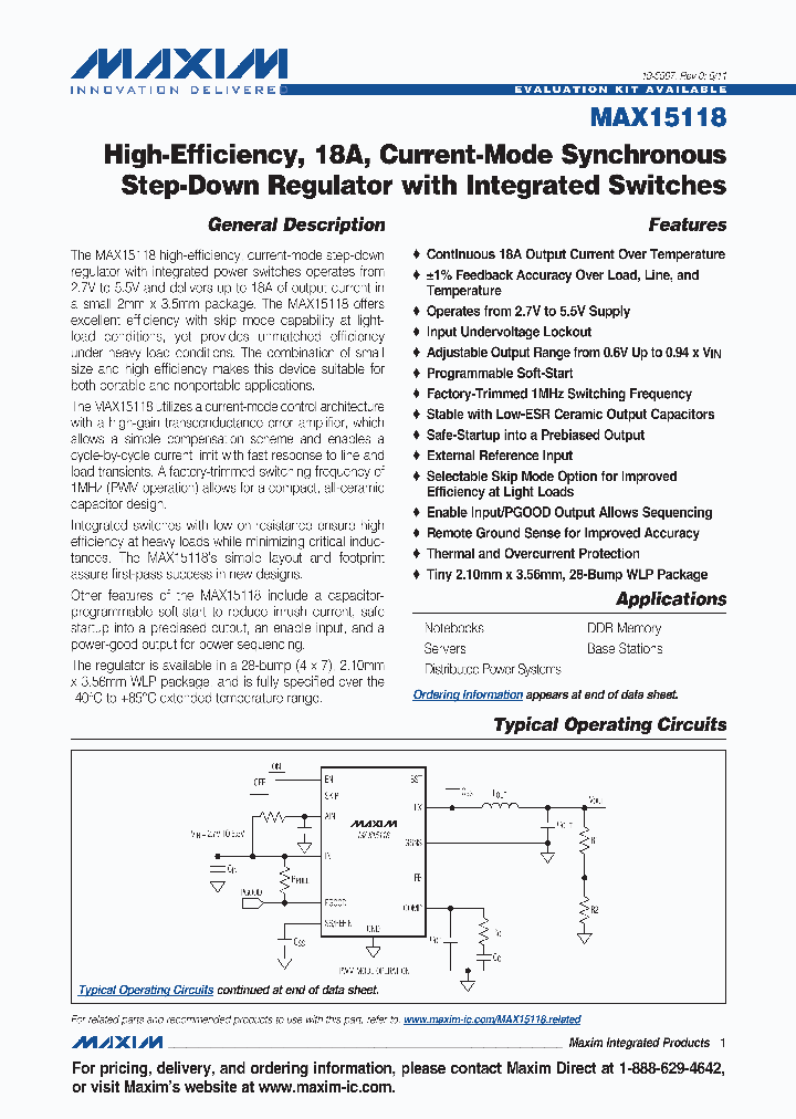 MAX15118EWI_4748387.PDF Datasheet