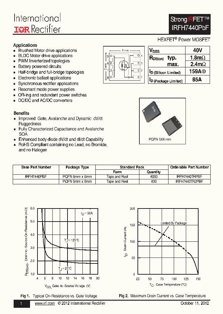 IRFH7440TRPBF_4754109.PDF Datasheet