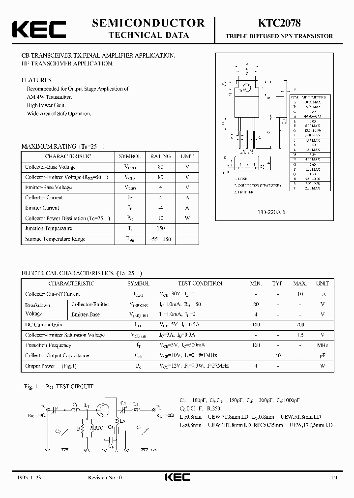 KTC2078_4765859.PDF Datasheet