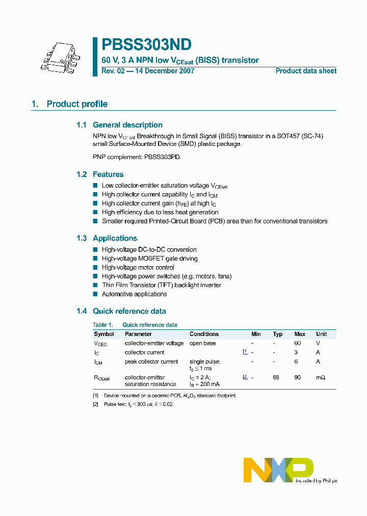 PBSS303ND_4767598.PDF Datasheet